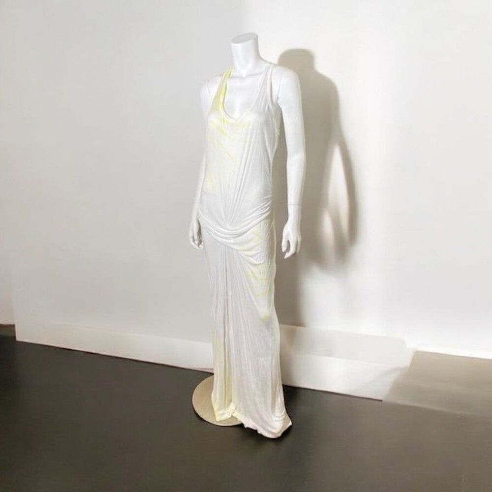 Young Fabulous & Broke Maxi Dress White Yellow, Size Large - Picture 2 of 13